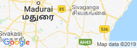 Manamadurai map